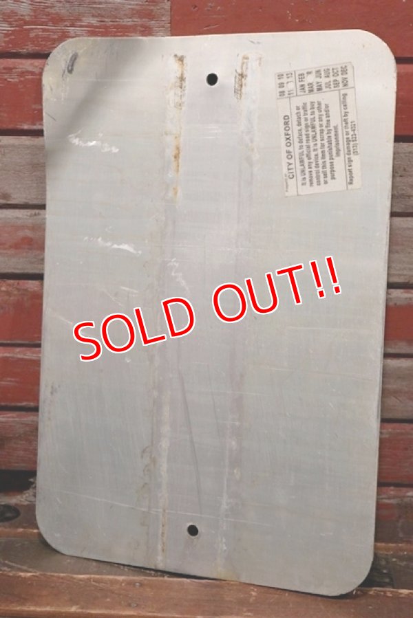 画像7: dp-210801-34 Road Sign / PARKING BY CITY OF OXFORD PERMIT ONLY