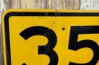 画像2: dp-210801-34 Road Sign / 35 M.P.H