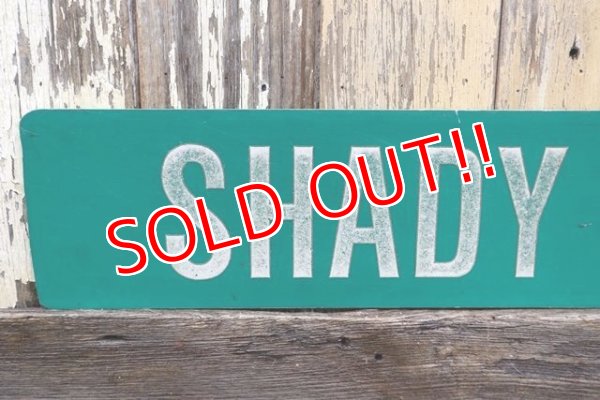 画像2: dp-210801-34 Road Sign / SHADY OAK LN.