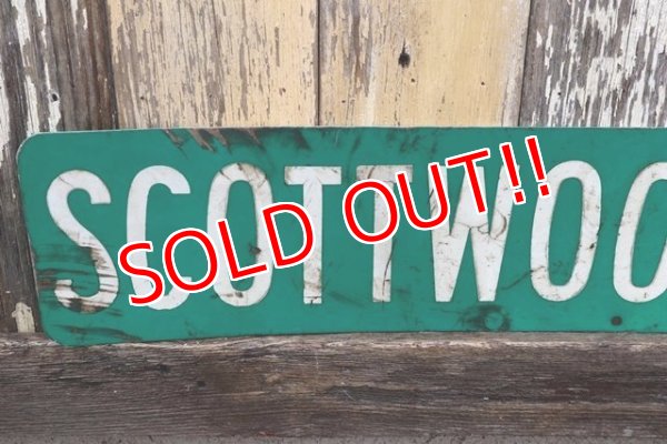 画像5: dp-210801-34 Road Sign / SCOTTWOOD DR