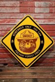 画像1: dp-211001-30 SMOKEY BEAR / Road Sign