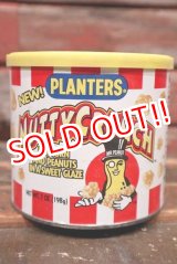 画像: ct-211001-27 PLANTERS / MR.PEANUT 1990's NUTTY CRUNCH Tin Can
