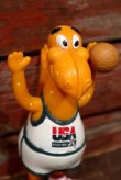 画像2: ct-211001-04 KRAFT / Cheesasaurus Rex 1992 Bendy Figure "Basketball"