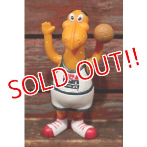 画像: ct-211001-04 KRAFT / Cheesasaurus Rex 1992 Bendy Figure "Basketball"