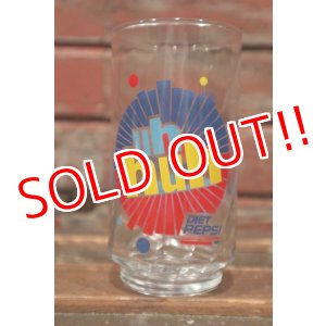 画像: dp-211001-40 DIET PEPSI / 1990's Glass Tumbler