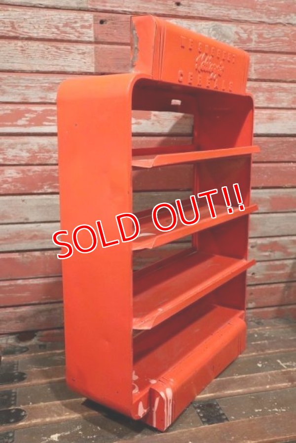 画像3: dp-211001-18 Kellogg's / 1940's Store Display Metal Rack