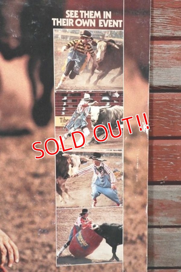 画像3: dp-211001-48 Wrangler / Bullfighter's Tour '86 Poster