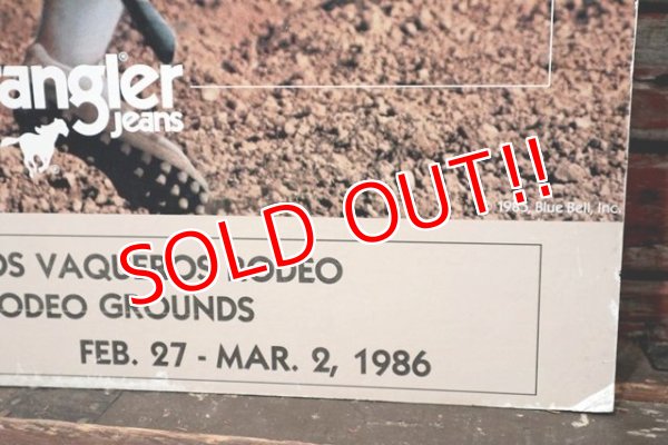 画像6: dp-211001-48 Wrangler / Bullfighter's Tour '86 Poster