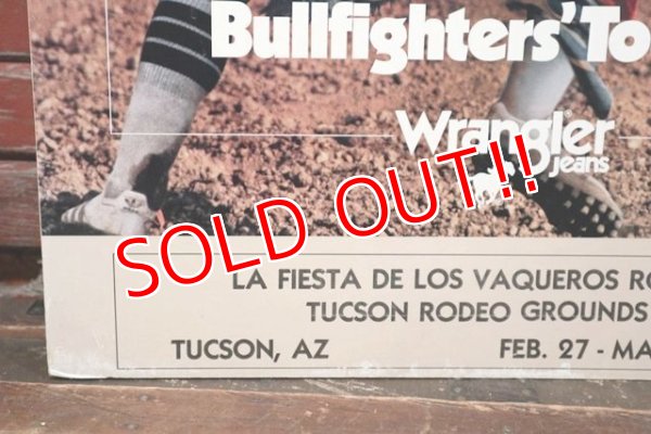 画像5: dp-211001-48 Wrangler / Bullfighter's Tour '86 Poster
