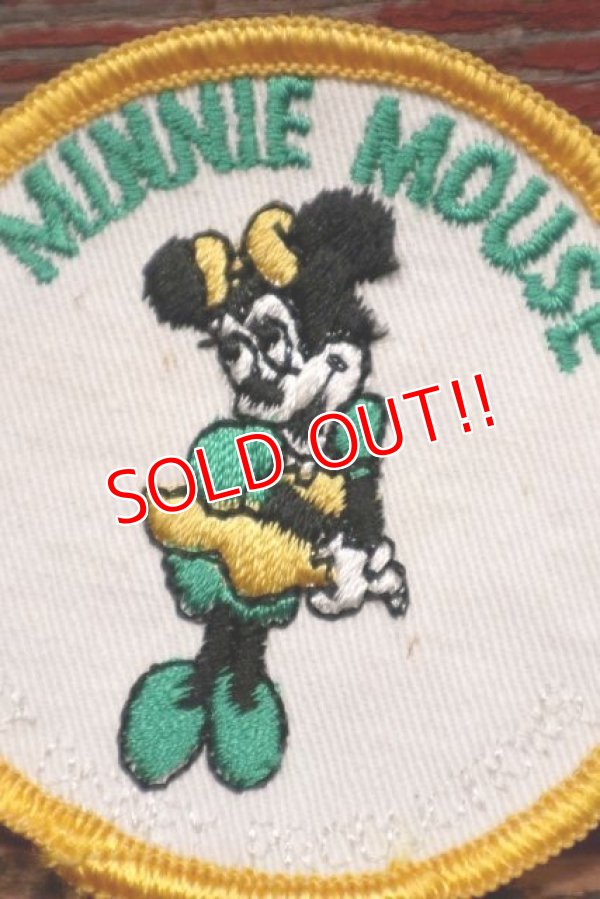 画像2: ct-211001-72 Minnie Mouse / 1970's Patch