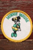 画像1: ct-211001-72 Minnie Mouse / 1970's Patch