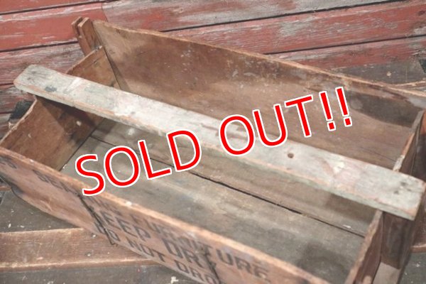 画像6: dp-211001-53 Vintage Wood Tool Box