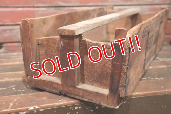 画像4: dp-211001-53 Vintage Wood Tool Box