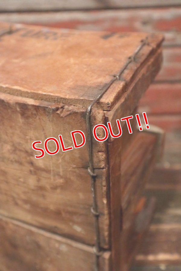 画像9: dp-211001-53 Vintage Wood Tool Box