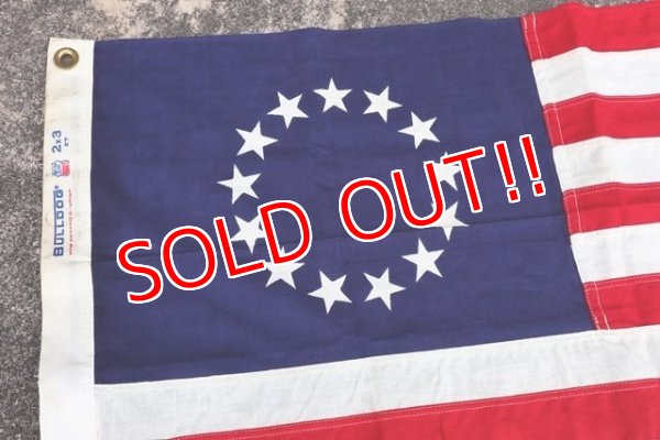 画像2: dp-211001-51 13 Stars U.S.A Flag (Flag of the United States)