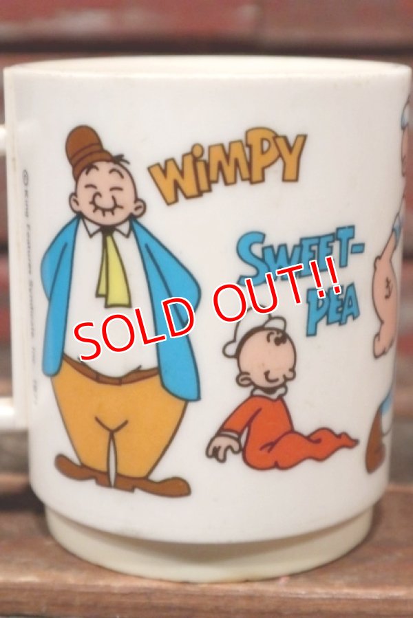 画像4: ct-211101-09 Popeye / deka 1971 Plastic Mug