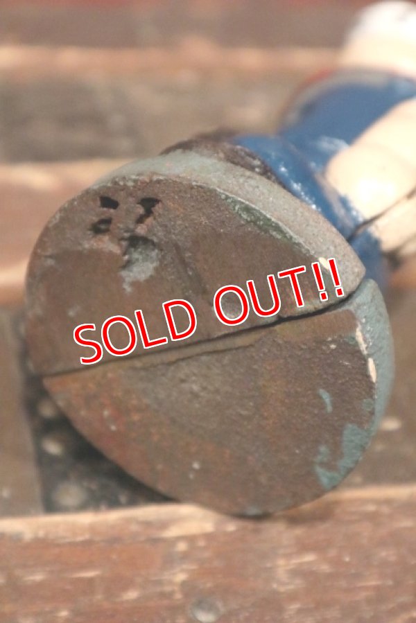 画像8: ct-211101-01 Popeye / 1930's-1940's Cast Iron Coin Bank