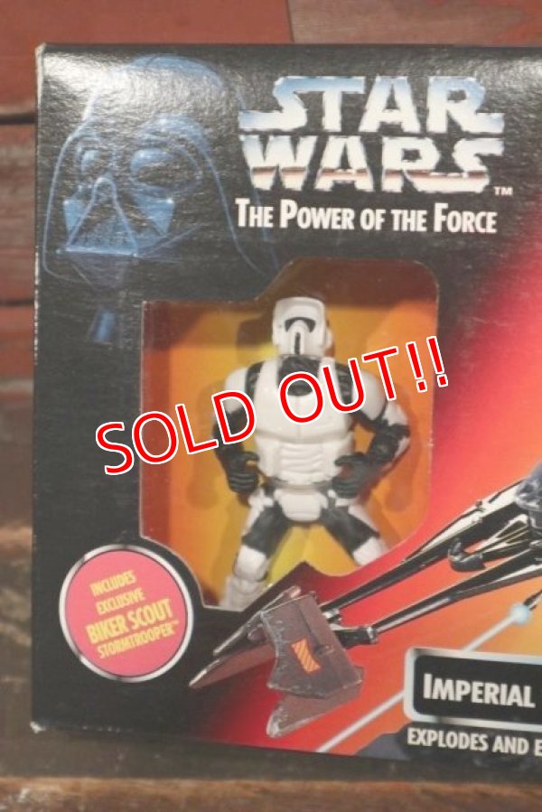 画像2: ct-211001-43 STAR WARS / POTF INPERIAL SPEEDER BIKE