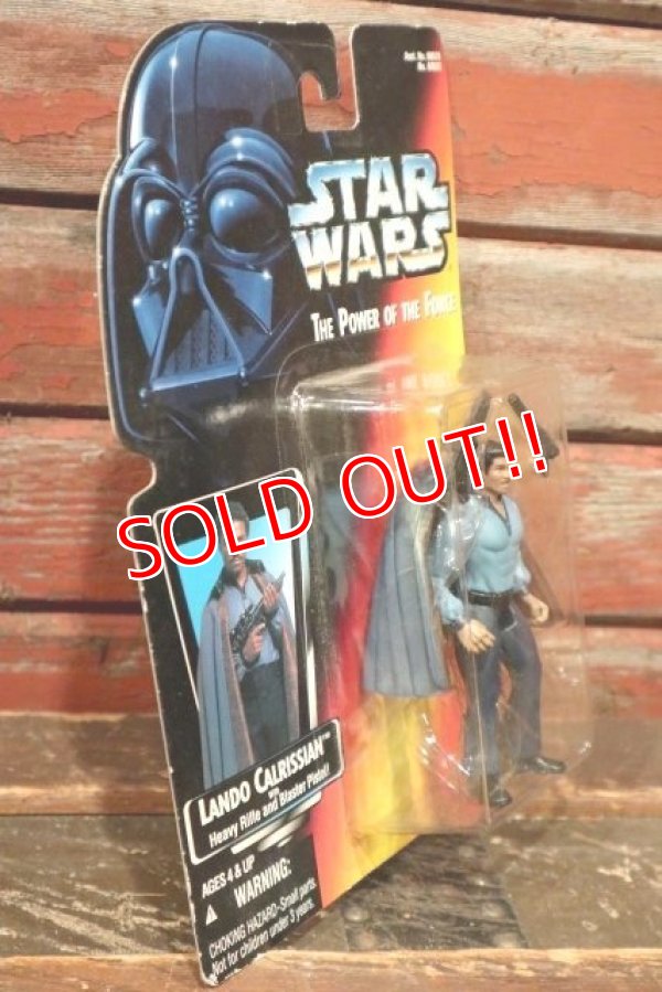 画像3: ct-211001-43 STAR WARS / POTF LANDO CALRISSIAN with Heavy Rifle and Blaster Pistol