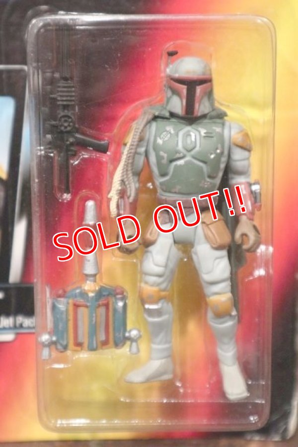 画像2: ct-211001-43 STAR WARS / POTF BOBA FETT with Sawed-Off Blaster Rifle and Jet Pack!