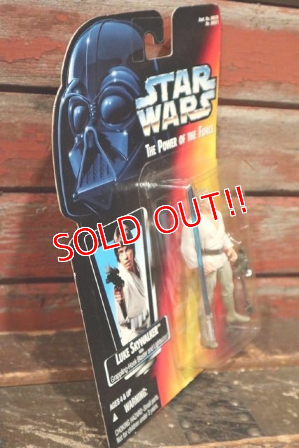 画像3: ct-211001-43 STAR WARS / POTF LUKE SKYWALKER with Grapping Hook Blaster and Lightsaber!