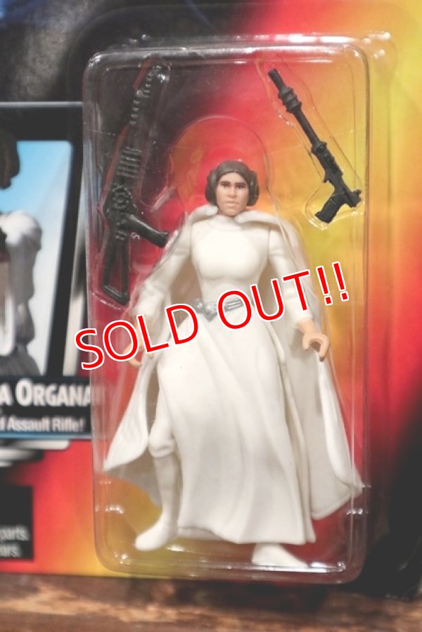 画像2: ct-211001-43 STAR WARS / POTF PRINCESS LEIA ORGANA with "Laser" Pistol and Assault Rifle!