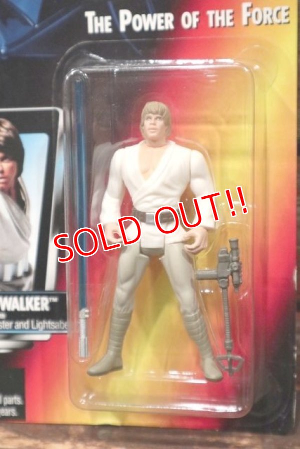 画像2: ct-211001-43 STAR WARS / POTF LUKE SKYWALKER with Grapping Hook Blaster and Lightsaber!