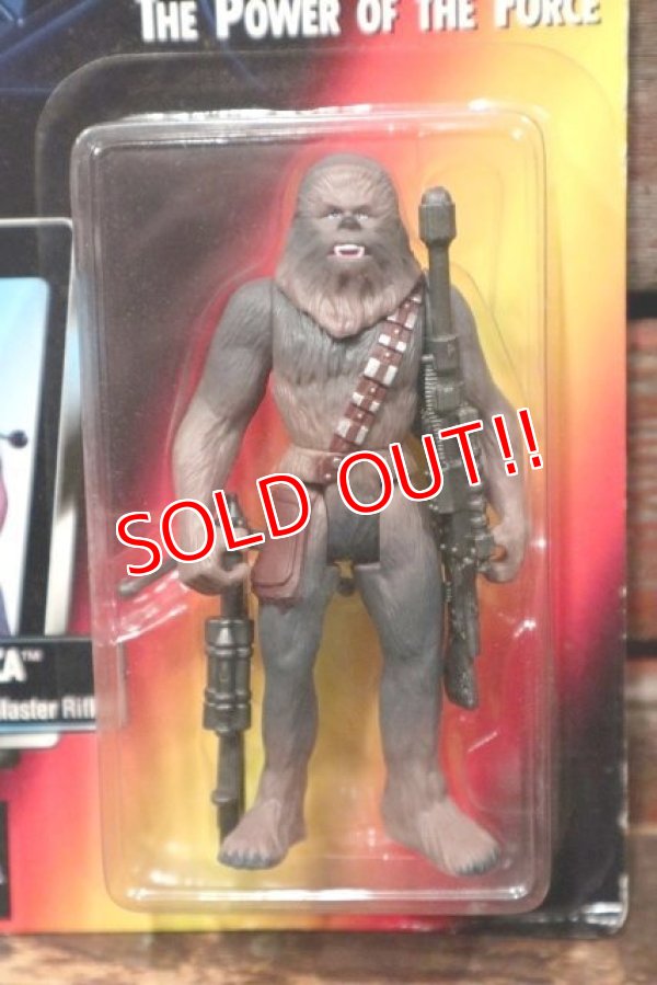 画像2: ct-211001-43 STAR WARS / POTF CHEWBACCA with Bowcaster and Heavy Blaster Rifle