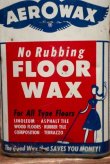 画像2: dp-211110-25 AEROWAX Rubbing FLOOR WAX / Vintage Tin Can