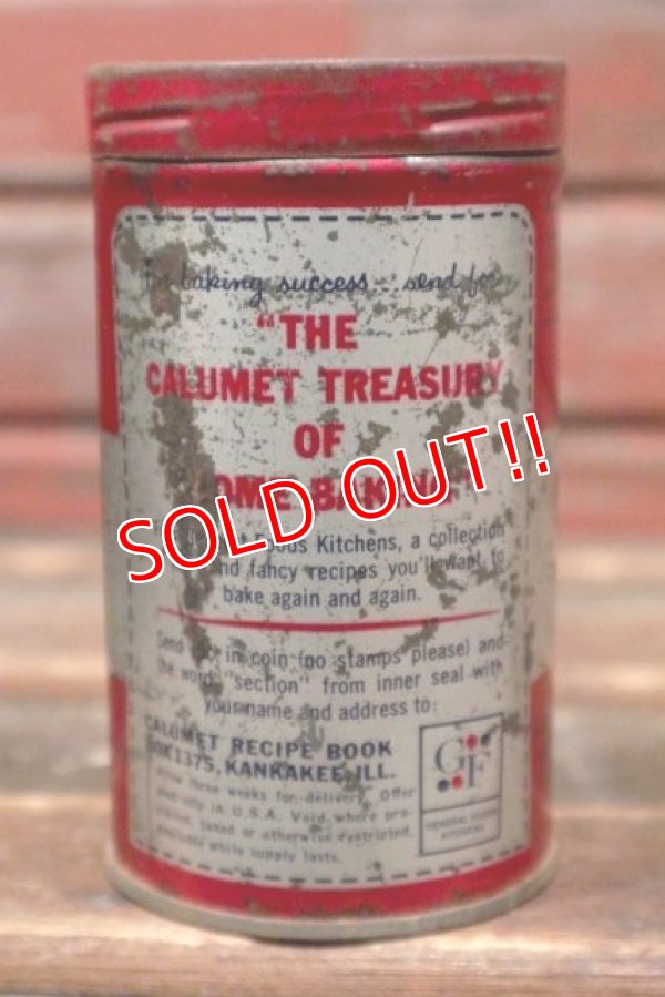 画像4: dp-211110-26 Calumet / Vintage Baking Powder Can