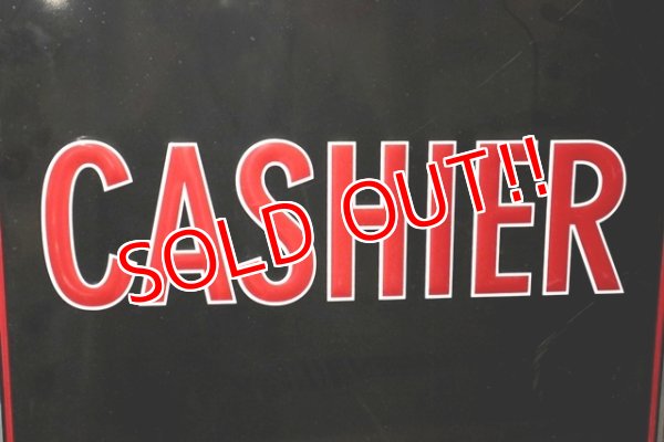 画像3: dp-211110-49 Kendall / 1980's Metal Sign "CASHER"