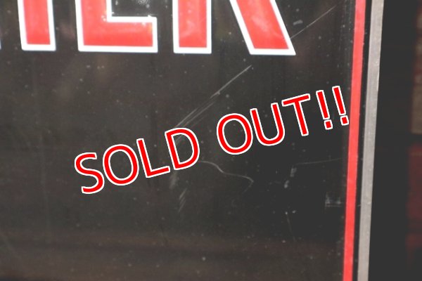 画像4: dp-211110-49 Kendall / 1980's Metal Sign "CASHER"