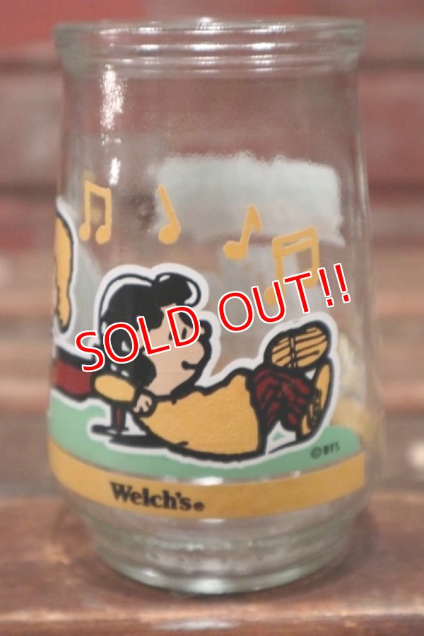 画像2: ct-211101-71 Welch's 1990's / PEANUTS Comic Classics Glass #5
