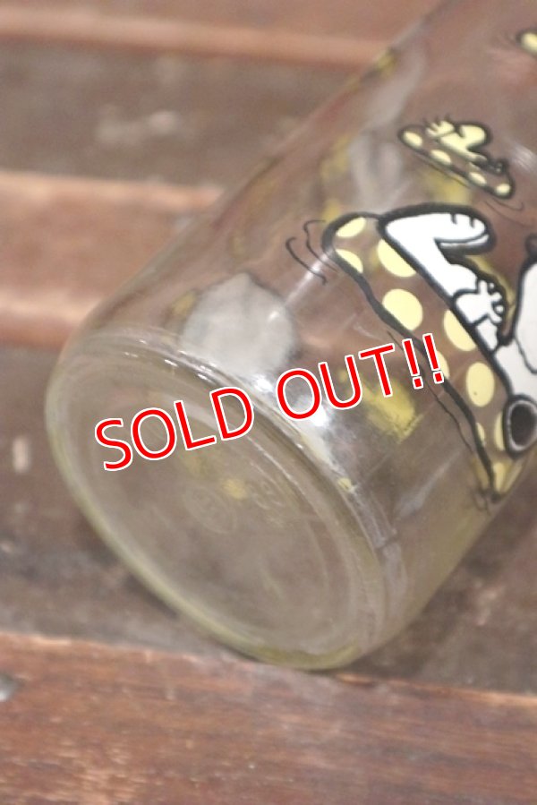 画像6: ct-211101-67 KRAFT / PEANUTS 1980's Jelly Glass "Joe Cool & Woodstock"