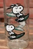 画像3: ct-211101-64 KRAFT / PEANUTS 1980's Jelly Glass "Snoopy"