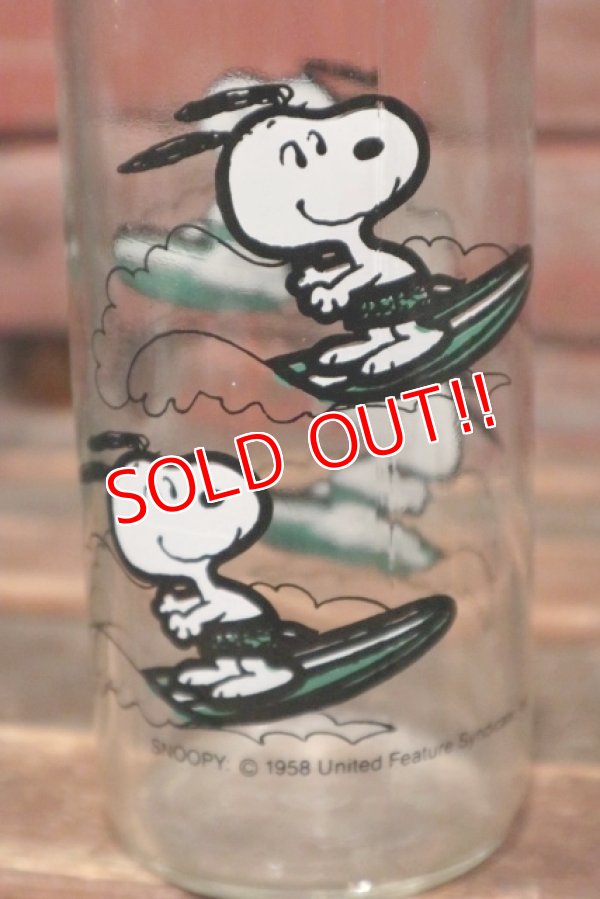 画像3: ct-211101-64 KRAFT / PEANUTS 1980's Jelly Glass "Snoopy"