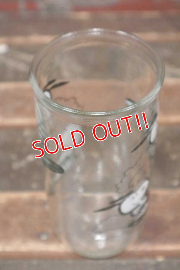 画像5: ct-211101-64 KRAFT / PEANUTS 1980's Jelly Glass "Snoopy"