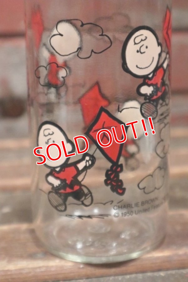 画像3: ct-211101-65 KRAFT / PEANUTS 1980's Jelly Glass "Charlie Brown"