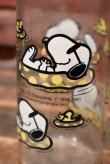 画像2: ct-211101-67 KRAFT / PEANUTS 1980's Jelly Glass "Joe Cool & Woodstock"