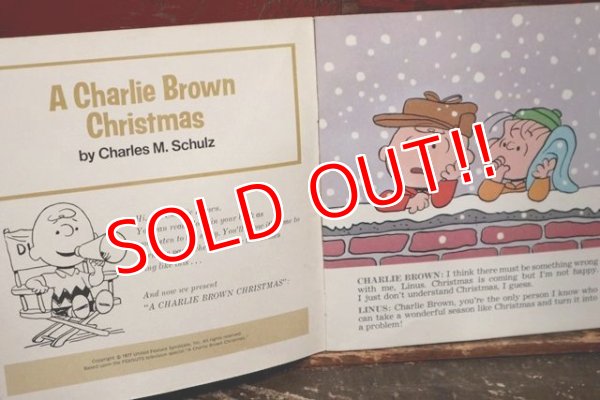 画像3: ct-211101-47 A Charlie Brown Christmas / 1977 Book & Record