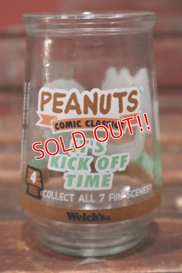 画像4: ct-211101-70 Welch's 1990's / PEANUTS Comic Classics Glass #4