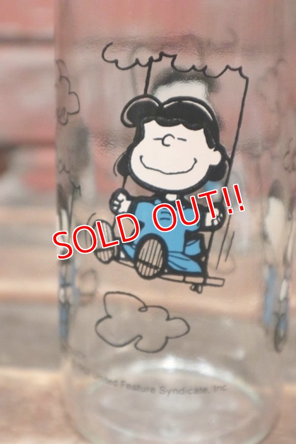 画像2: ct-211101-66 KRAFT / PEANUTS 1980's Jelly Glass "Lucy"