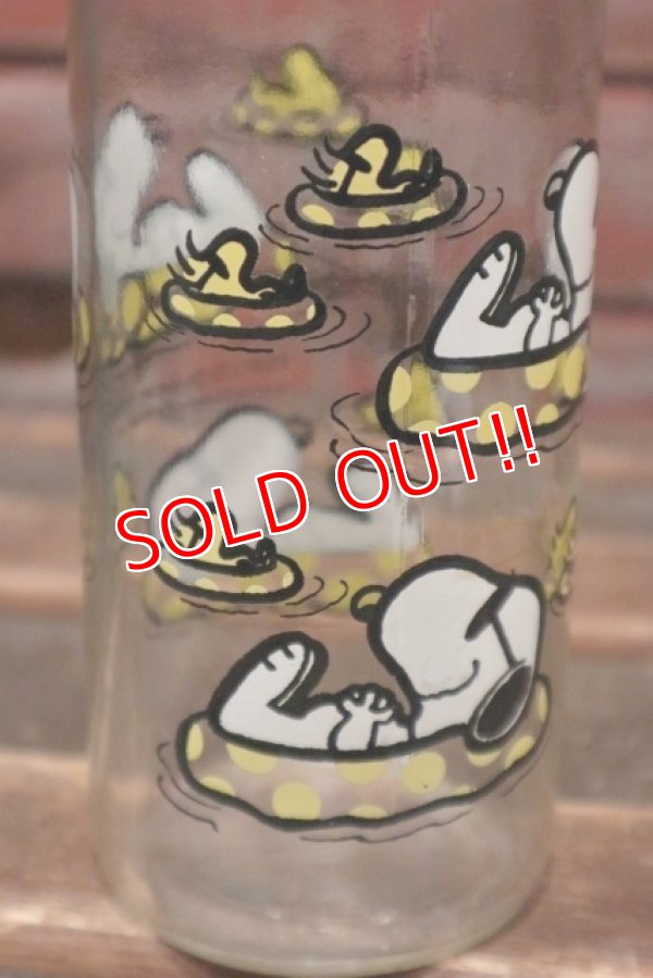 画像3: ct-211101-67 KRAFT / PEANUTS 1980's Jelly Glass "Joe Cool & Woodstock"