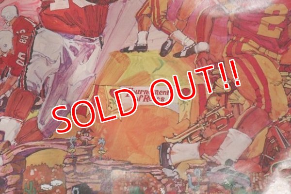 画像4: dp-200301-21 ROSE BOWL / OSU×USC 1973 Poster