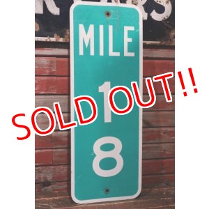 画像: dp-211110-59 Road Sign "MILE 18"