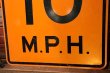 画像3: dp-211110-59 Road Sign "10 M.P.H"