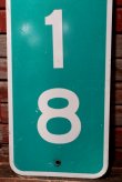 画像3: dp-211110-59 Road Sign "MILE 18"