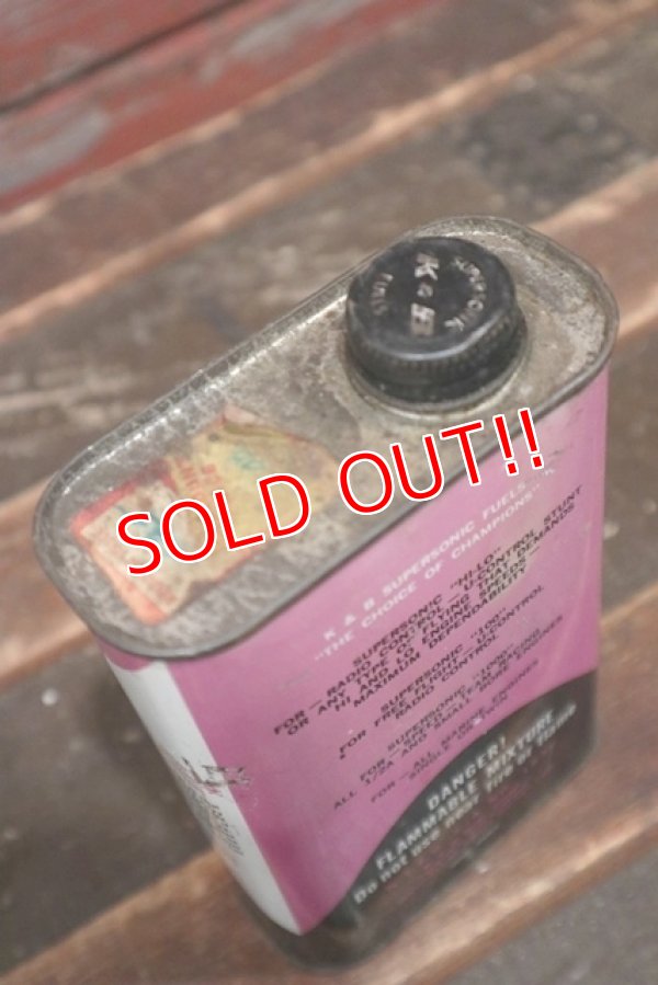 画像6: dp-211110-30 SUPERSONIC 1000 / Vintage Engine Oil Can