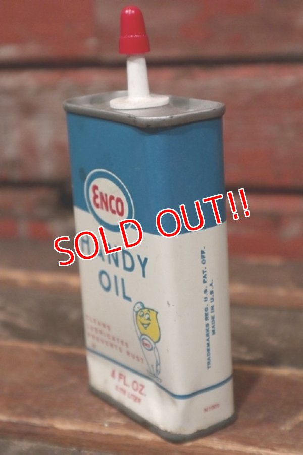 画像3: dp-211110-62 ENCO / 1960's HANDY OIL Can