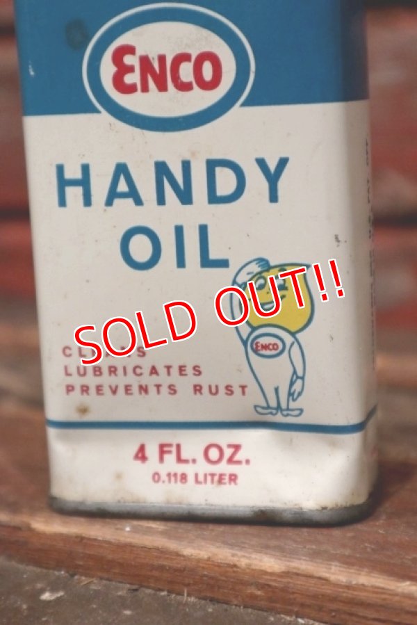 画像2: dp-211110-62 ENCO / 1960's HANDY OIL Can